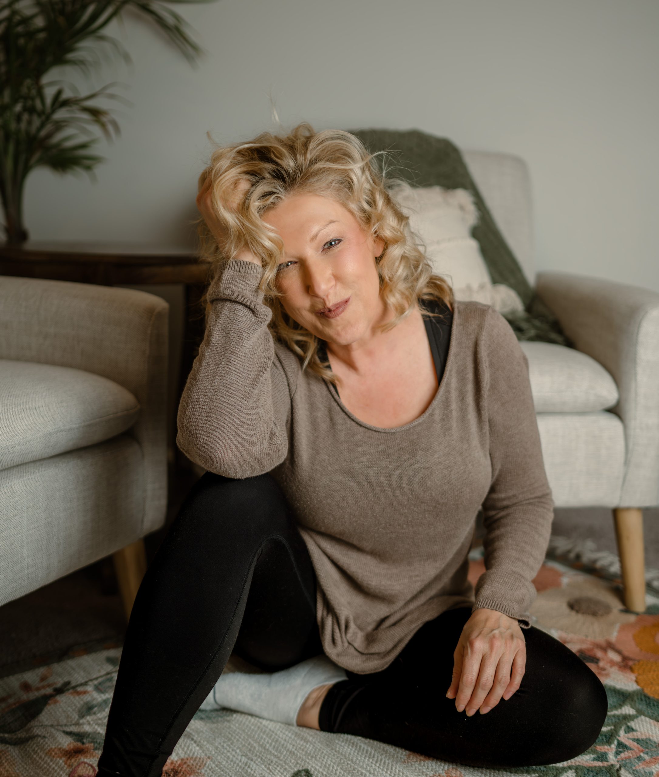 Empty nest mom Mandy reflecting on motherhood and life after raising her children in a quiet, peaceful home