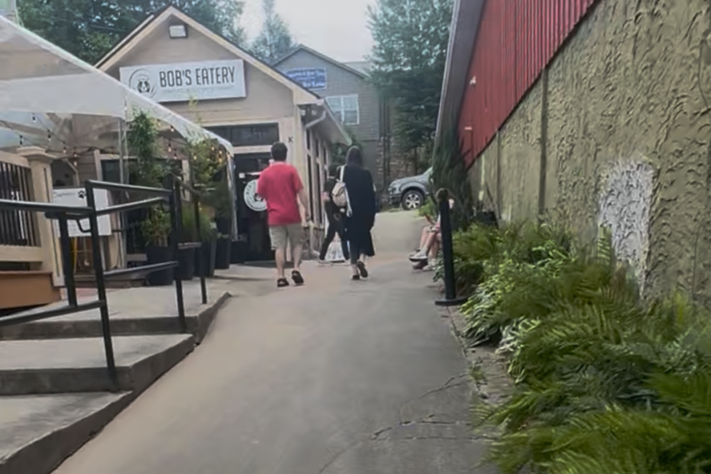 Bob's Eatery downtown Blue Ridge Georgia
