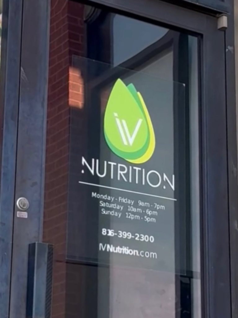 Exterior entrance of IV Nutrition in Lee’s Summit, Missouri