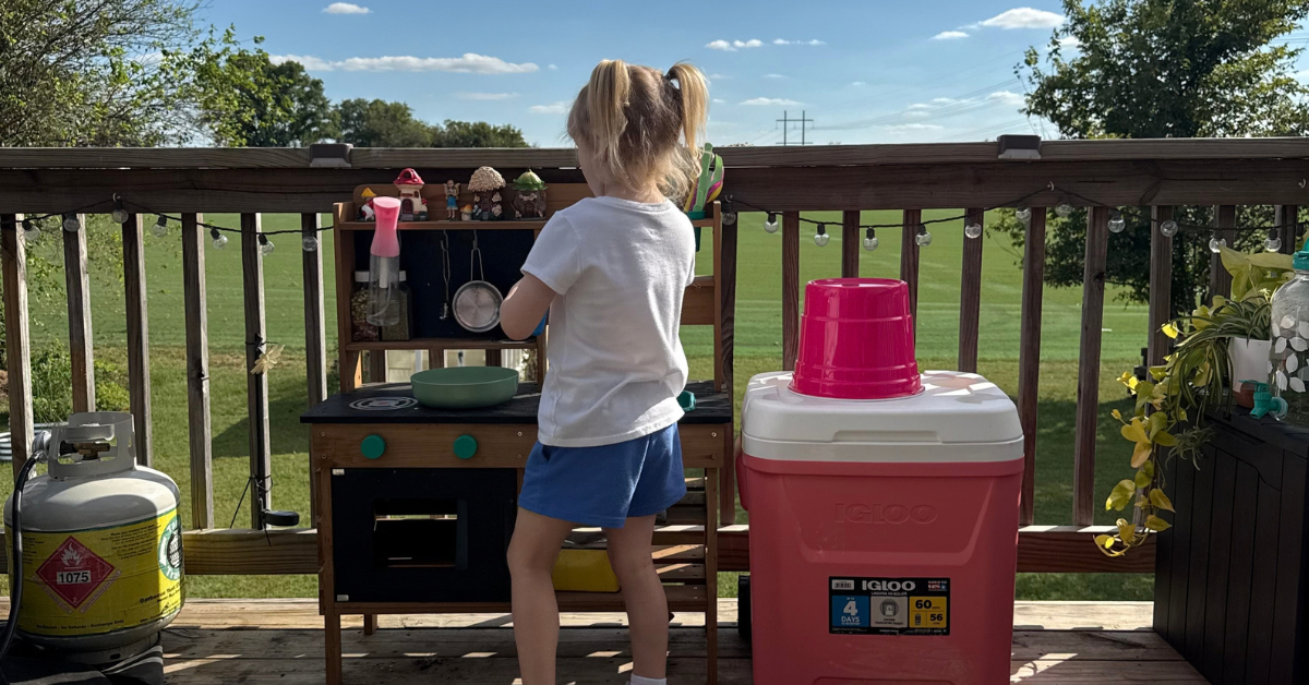 Hanging out with your busy kids