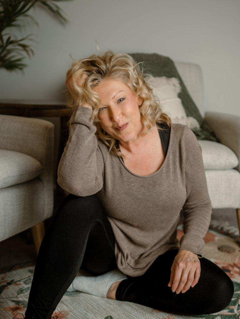 Empty nest mom Mandy reflecting on motherhood and life after raising her children in a quiet, peaceful home